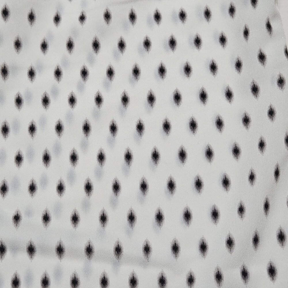Kenar Blouse Womens Small Sleeveless Button Down Polka Dot Top Career Workwear - Picture 7 of 11